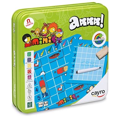 Cayro - Arrrr - + 5 Años - Ingenio, Habilidad y Diversión - Juego Educativo de Mesa de Niños - Aprenden Palabras y se Divierten - Ideal para 2 Jugadores