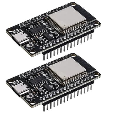 Nizirioo 2 unidades ESP32 Tipo C Development Board WiFi Bluetooth CH340 Chip ESP-WROOM-32 2.4GHz Development Board