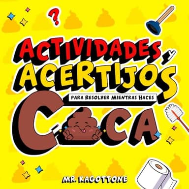 Actividades y Acertijos para Resolver Mientras Haces Caca: Libro de Juegos y Rompecabezas para Adultos que Aman Sentarse en el Trono | Regalos divertidos para Hombre y Mujer