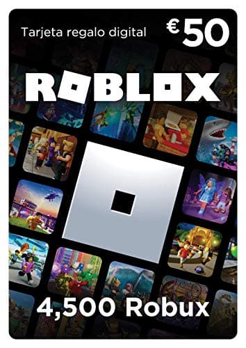 Tarjeta regalo de Roblox - 4,500 Robux [ordenador, móvil, tableta, Xbox One, Oculus Rift o HTC Vive]