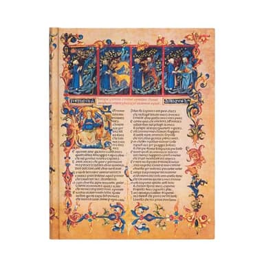 Hardcover Notizbuch Inferno Ultra Liniert: Dante's Inferno, Hardcover, 120 gsm, ribbon marker, pouch, elastic closure (Divine Comedy)