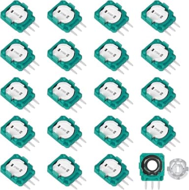 Repuesto de Sensor de Potenciómetro para Mando PS4/PS5, Piezas de Reparación de Potenciómetro de joystick 3D con Resistencia Ajustable de 2,3 K para Solucionar Problemas de joystick