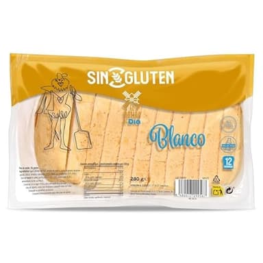 Pan de molde sin gluten El molino de Dia bolsa 280 g