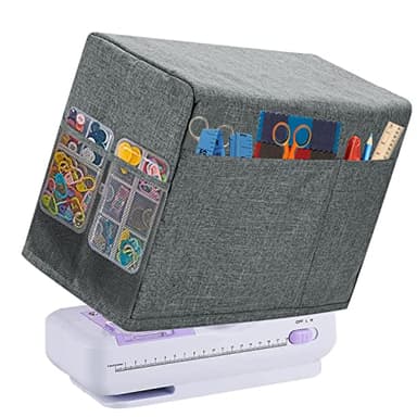 Boczif Fundas protectoras para máquinas de coser con bolsas de almacenamiento, fundas antipolvo para coser compatibles con la mayoría de las máquinas estándar Singer brother