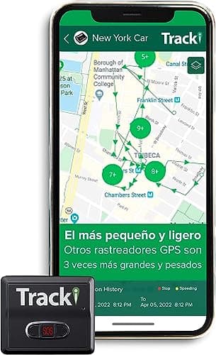 Localizador GPS para Coche 4G – Requiere Suscripción - Mini Tracker con SIM - Ilimitada Distancia Seguimiento en Vivo - Camiones Moto Tractor Niños Bicicleta Mayores Collar Perros Llaves UE Tracki