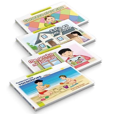Pack Cuentos con Pictogramas | Libro Aprender a Leer 5 Años | Estructuración del Lenguaje - Enséñame a Hablar | Editorial GEU | À Partir de 3 ANS