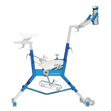 Aquabike WR5 WX-WR5A – Bicicleta de Piscina Spinning – Resistencia hidráulica – Ajustes mecánicos – Uso de pies Desnudos – Prof. 1,1-1,6 m – WX Water Flex Water Fitness Expert