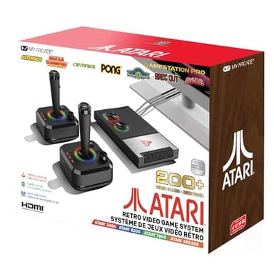 My Arcade Atari GAMESTATION Pro Noir, Gris Black