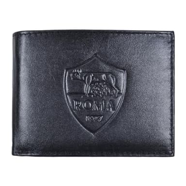 AS Roma 163188, Accesorio de Viaje-Billetera Unisex Adulto, Negro, 12,5x9,5x2 cm