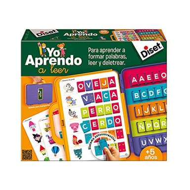 Diset-Buchstaben Yo aprendo a leer, multicolor, 31,7x26x6 (63715)