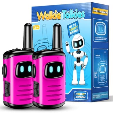 EUCOCO Juguetes Niña 3 4 5 6 7 8 9 Años, Walkie Talkie Regalo Niña 3-10 Años Juguetes para Niñas de 6-7 Años Ideas Regalos Originales Niña 7 Años mas Vendidos Regalos Niños Cumpleaños