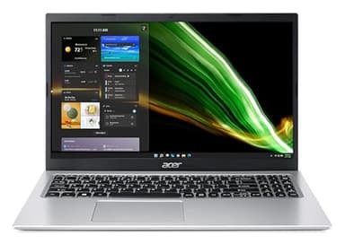 Acer Aspire 1 A115-32-C4Y0 - Ordenador Portátil 15,6” HD LCD (Intel Celeron N4500, 4GB RAM, 128 GB eMMc, Intel UHD Graphics, Windows 11 Home, Incluye Microsoft 365 Personal 12 meses), Plata, QWERTY ES