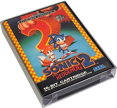 Link-e : 10 X Funda Protectora de Plastico para Caja de Juegos Compatible con Consola SEGA Megadrive Genesis y Master System