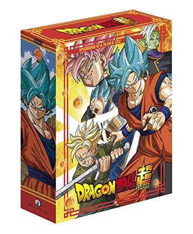 Dragon Ball Super Box 2 - Sagas Completas (Episodios 47 a 76) [DVD]