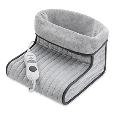 medisana FWS Calientapiés, Manta calefactora para los pies, Forro interior mullido y lavable, Desconexión automática, Protección contra el sobrecalentamiento, Hasta la talla de calzado 46