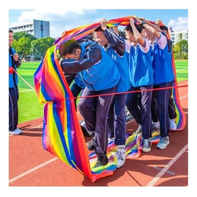 Juego De Formación De Equipos Con Tapete For Correr, Juego De Césped For Actividades Al Aire Libre Durante El Día De Campo, Juegos Deportivos For La Clase De Educación Física Escolar(Adult-8M/26FT)
