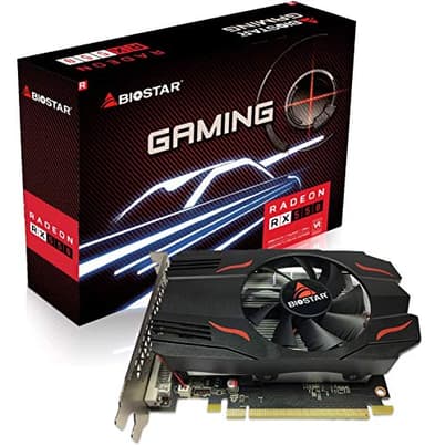 Biostar Tarjeta gráfica AMD Radeon RX 550 D5 4 GB VA5515RF41