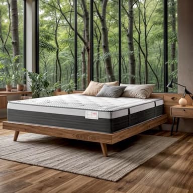 T-ORMU COLCHONES 140X190 VISCOELASTICOS Premium – COLCHÓN 140X190 Firmeza Alta ± 29 CM Altura – Colchon Viscoelastico 140 X 190 Matrimonio – Traspirable Antialérgico Confortable Ergonómico