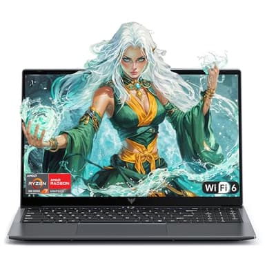 ACEMAGIC Ordenador Portátil AMD Ryzen 7 5700U MÁX 4,3 GHz (Batería i7-1355U),15,6'' Portátil,RAM 16GB M,2 NVME SSD 512GB,Laptop,Tarjetas Gráficas AMD,8-Horas, WiFi 6,BT5.2