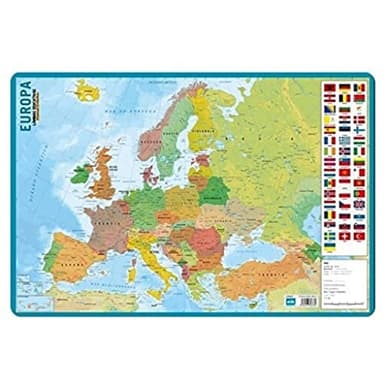 Grupo Erik - Lámina Educativa Mapa De Europa