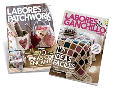 Pack Extra Labores de Patchwork y Crochet. Ideas fáciles y con encanto para plaids, bolsos, amigurumis.