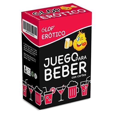 Glop Erótico - Juego para Beber Picante - el Juego de Cartas más Atrevido - Juego de Mesa Adulto - Regalos Originales Hombres, Mujeres, Amigo, Amiga – Regalo Divertido - Amigo Invisible