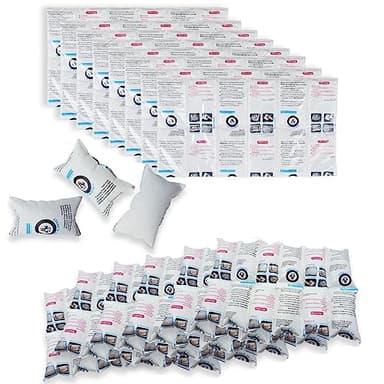 Bolsa de Hielo para Envios Absorbente Reutilizable y Flexible, Acumulador de Frío Para Transporte de la Cadena de Frío Manteniendo Alimento Fresco- Cortable en Cualquier Medida-12 Cuadros 12 Hojas