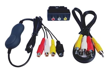 Video-2-PC USB Video Capture Kit. Links Your VHS Player or Camcorder to Your Windows 11/10 PC. Create MP4 Files and DVDs from VHS, Hi8, MiniDV.