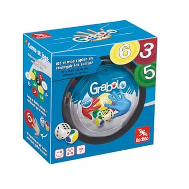 Ludilo - Grabolo | Juegos De Mesa Niños 6 Años O Más | Juegos Educativos 6 Años | Juegos De Mesa Familiares | Juegos De Cartas | Juegos para Niños 6 Años O Más