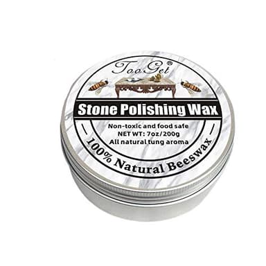 TooGet Stone Condimento Cera de Abejas para Pulir y Restaurar, Cuidado de Cera de Abejas para Muebles de Mármol, Baldosas de Cerámica, Piso de Piedra, Protección de Pulido de Piedra - 200g
