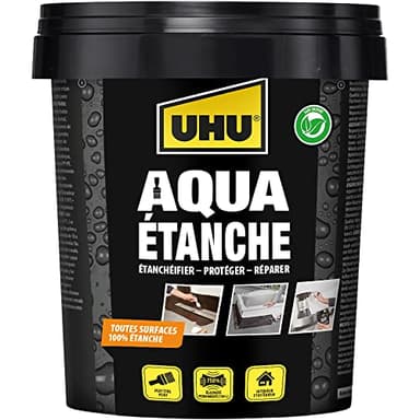 UHU Caucho Líquido - Revestimiento a base de caucho para sellar, proteger y reparar de forma estanca.Sin disolventes. 750 ml