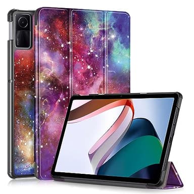 TOPCASE Funda para Xiaomi Redmi Pad SE 11 Pulgadas 2023,Ultra Delgado Carcasa con Soporte Función y Auto-Sueño/Estela,Galaxy