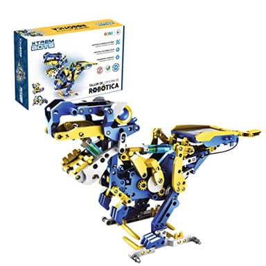 Xtrem Bots - Taller de Robotica | Kit Robotica 12 Robots en 1 | Robotica para Niños 8 Años | Robotica para Niños 10 Años | Robot para Niños | Robot Niños