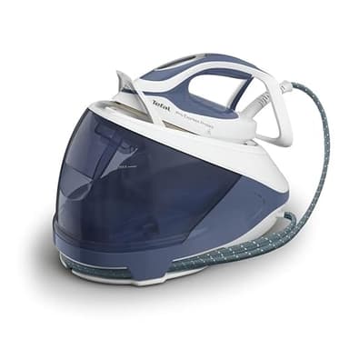 Tefal GV9225 Pro Express Protect - Estación de planchado a vapor (presión de vapor de 7,6 bares, caudal de vapor variable: 140 g/min, golpe de vapor: 550 g/min, colector antical, función de vapor