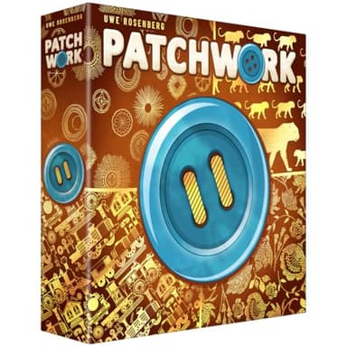 Lookout Games Patchwork 10 Aniversario Juego de Mesa De Estrategia y Puzzle, A Partir de 8 Años, De 1 a 2 Jugadores, 30 Minutos por Partida, Español