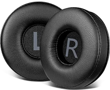 SOULWIT 70mm Almohadillas de Repuesto para Sony WH-CH500/CH510/CH520,MDR-ZX100/ZX110/ZX110NC/ZX110AP/ZX220/XB200/ZX300/ZX330BT,MDR-V100/V150/V200/V250/V300/V400,para DR-BT101/ZX102DPV