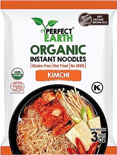 PERFECT EARTH, Fideos orgánicos instantáneos kimchi 1 x 85 g