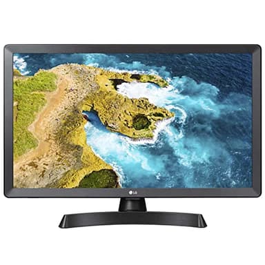 LG 24TQ510S-PZ - Monitor Smart TV de 24'' HD, amplio ángulo de visión, LED con Profundidad de Color, WebOS22, Asistentes de Voz (ThinQ, Google y ALEXA), Compatible con apps de Cloud Gaming: Stadia