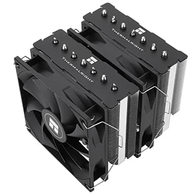 Thermalright Phantom Spirit 120 SE Enfriador de aire para CPU 7 heatpipes, doble 120 mm ventilador PWM, AGHP 4.0 Technilogy, para AMD AM4 AM5/Intel 1700/1150/1151/1200