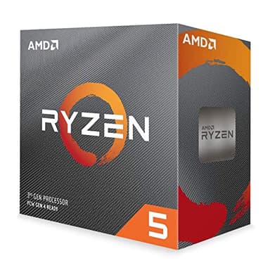 AMD Ryzen 5 3600 Procesador (6 núcleos/12Threads, 65W TDP, Socket AM4, 35 MB Caché, Reloj de aumento máx. hasta 4.1 GHz, con ventilador Wraith Stealh)