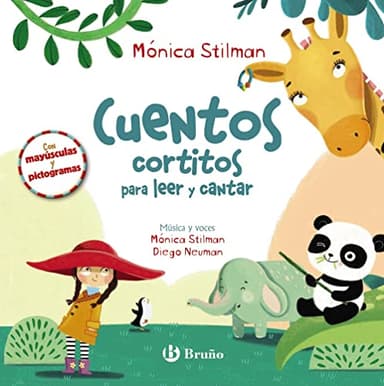 Cuentos cortitos para leer y cantar: Con mayúsculas y pictogramas para aprender a leer (Castellano - A PARTIR DE 3 AÑOS - CUENTOS - Cuentos cortos)
