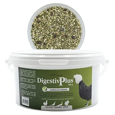 Alimento para Gallinas - Mejora la Salud Intestinal para Tus Aves - DigestivPlus (750g)