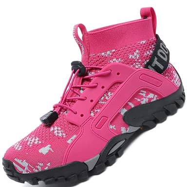 VTASQ Zapatillas de Trekking Hombre Zapatillas Trail Running Antideslizantes Zapatos de Senderismo AL Aire Libre Botas de montaña para Mujer Deportes Zapatillas Correr Sneaker