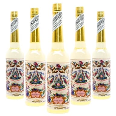 FAMILYCOM Florida Agua de Perú Original Pack 5 Botellas de 270ml. Murray Y LanMan. Amarilla Original de Perú.