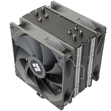 Thermalright Assassin Spirit 120 V2 PLUS CPU Air Cooler, 4 Tubos de Calor, Doble Ventilador PWM Silencioso CPU Cooler, Disipador Térmico para Ordenador, para AMD AM4 AM5/Intel 1700/1150/1151/1200