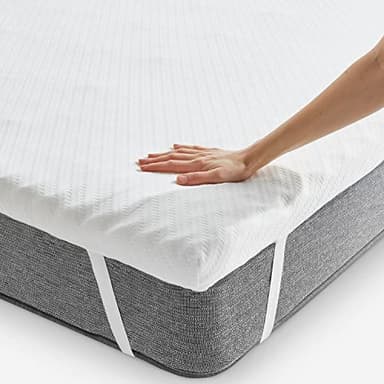 Pikolin Home - Topper Viscoelástico de Hotel - Multizonas - Sobrecolchón Colchoncillo de Grosor 7 cm, para Cama de 150, Desenfundable y Transpirable, Cubre Colchón Viscoelástico, 150 x 190 cm