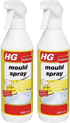 2 x HG Hagesan Scale Away – Limpiador Baño – Juego para eliminación de moho spray 500 ml