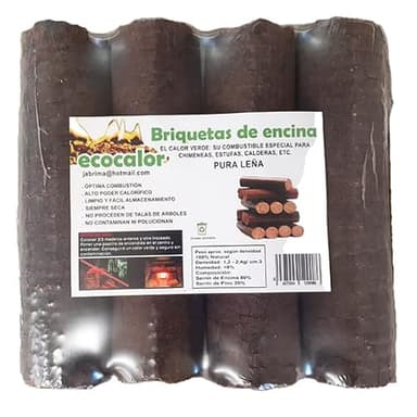 Briquetas de serrín Orework de 10 kg