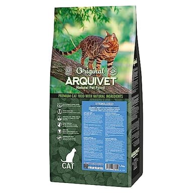 Arquivet-Original - Sterilized - pienso para Gatos esterilizados - Salmón y arroz - 1,5 Kg