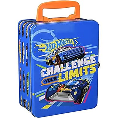 Theo Klein 2883 - Hot Wheels Maletin Para Coleccionar Coches Para 18 Coches